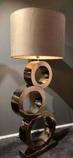 Zeer exclusieve staande lamp, Bruin, Ophalen of Verzenden, Zo goed als nieuw, 50 cm of meer