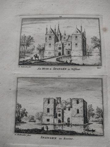 139/140 Spangen het Huis Kopergravure 18e Eeuw dl 3 beschikbaar voor biedingen
