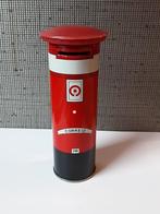 vintage engelse post box spaarpot correiro, Verzamelen, Spaarpotten, Ophalen of Verzenden, Gebruikt, Metaal of Blik, Overige thema's