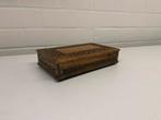 Snijwerk houten kistje Indonesië kist hout, Antiek en Kunst, Ophalen of Verzenden