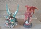 Beeld Draak Groen Rood, Ophalen of Verzenden, Zo goed als nieuw, Fantasy