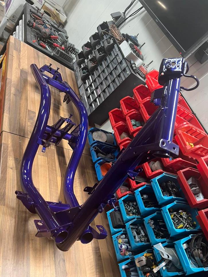 Scooter onderdelen Poedercoaten en stralen, Fietsen en Brommers, Brommeronderdelen | Scooters, Zo goed als nieuw, Overige merken