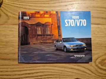 Volvo handleidingsboekje S70/V70 1999