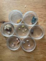 Kleine mineralen in doosjes 7 stuks, Verzamelen, Mineralen en Fossielen, Ophalen of Verzenden, Mineraal