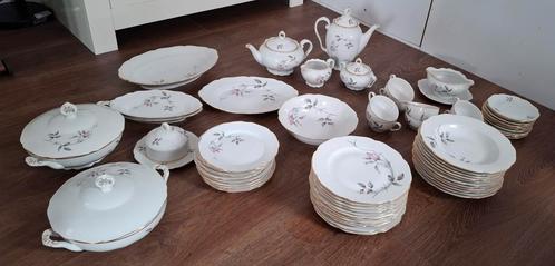 Vintage servies Haas&Czjzeck 66 delig, Antiek en Kunst, Antiek | Servies compleet, Ophalen