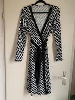 By Swan travelstof wikkeljurk maat M, Kleding | Dames, Jurken, Zwart, Maat 42/44 (L), Ophalen of Verzenden, Zo goed als nieuw