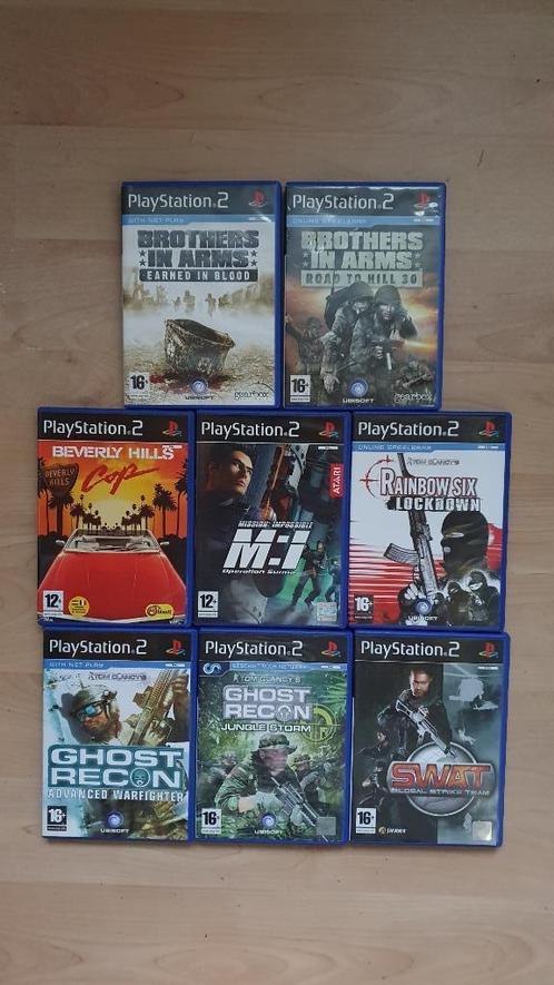 PS2 Shooter games Playstation 2, Spelcomputers en Games, Games | Sony PlayStation 2, Gebruikt, Shooter, Vanaf 16 jaar, Ophalen of Verzenden