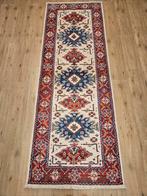 Handgeknoopt oosters tapijt loper kazak 245x89, Info@SlatsAntiek.nl, Crème, Perzisch, Vof Slats Antiek