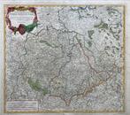 Kopergravure kaart Robert de Vaugondy uit 1757 origineel, Verzenden