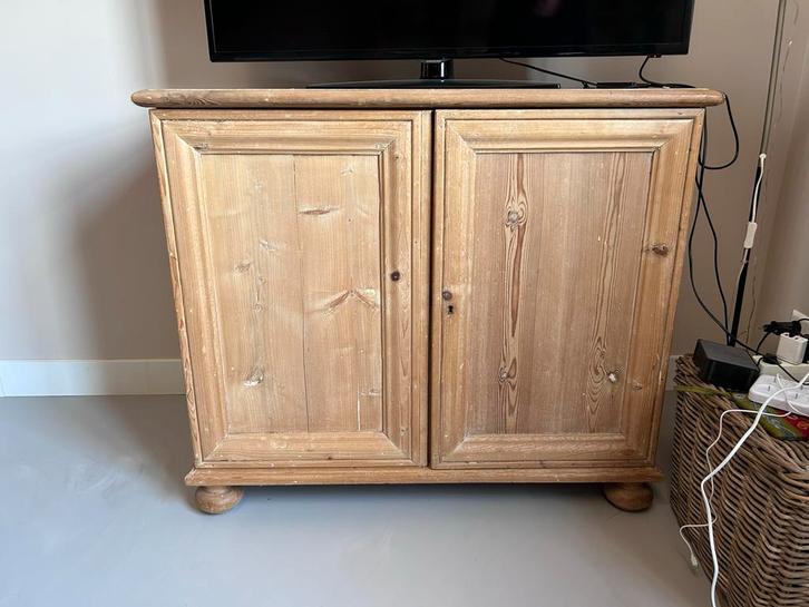Grenen kast, Huis en Inrichting, Kasten | Dressoirs, Gebruikt, 100 tot 150 cm, 50 tot 75 cm, Ophalen