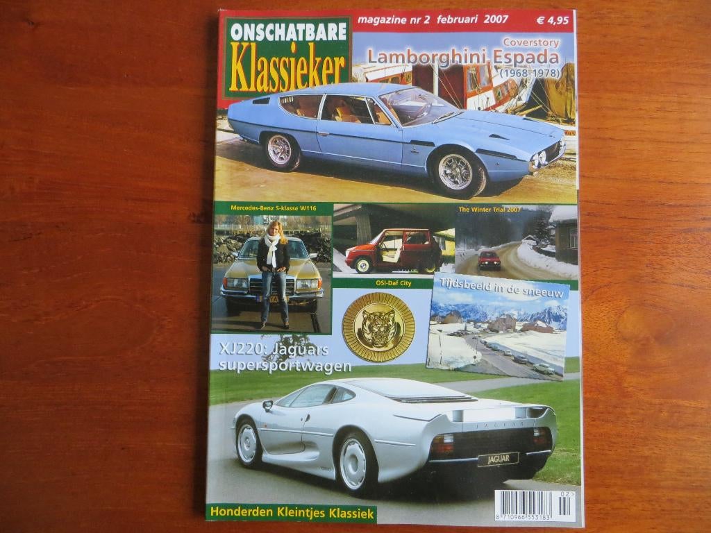 Onschatbare Klassieker 2 2007 Lamborghini Espada (’68-’78), Ophalen of Verzenden, Nieuw, Mercedes