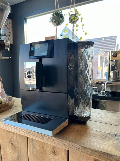 Jura Ena 8 Touch - Metropolian Black - Gereviseerd- Garantie, Witgoed en Apparatuur, Koffiezetapparaten, Refurbished, Gemalen koffie