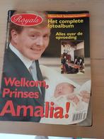 Royals geboorte Amalia, Verzamelen, Zo goed als nieuw, Kaart, Foto of Prent, Buitenland, Verzenden