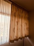 gordijnen, Beige, 200 cm of meer, Ophalen of Verzenden, Zo goed als nieuw