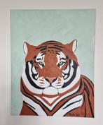 zelf geschilderd op doek met acryl, Ophalen