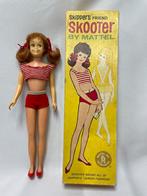 Barbie Mattel oude Skooter in doos roodharig, Gebruikt, Ophalen of Verzenden, Mattel, Cxxcc