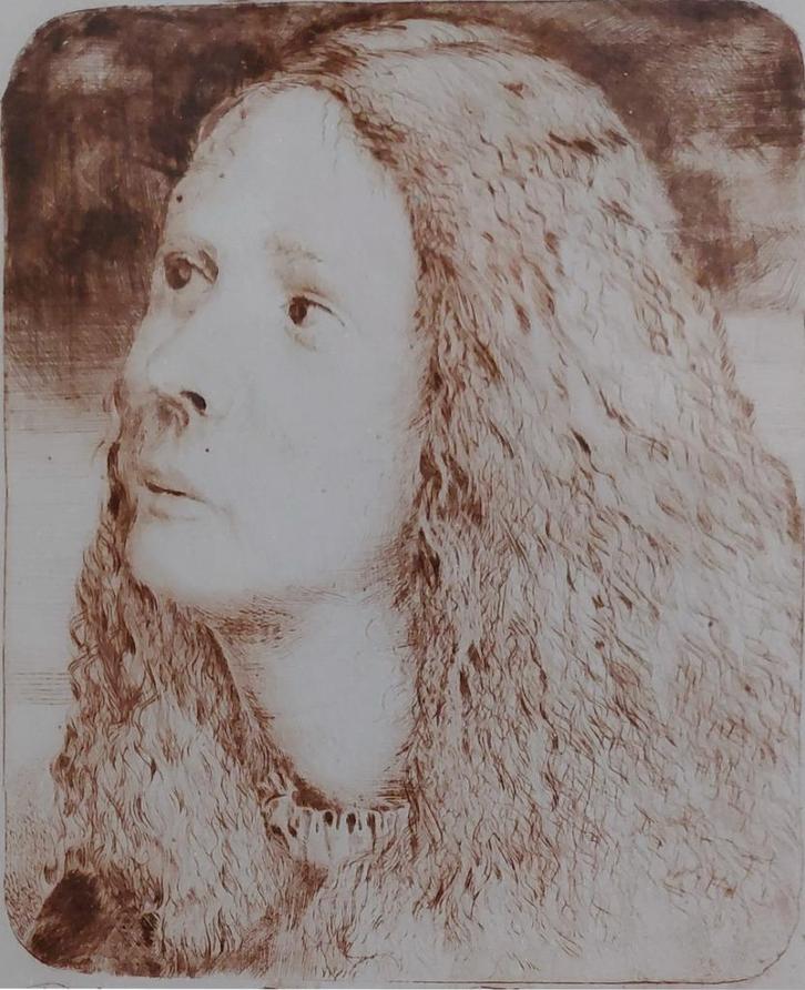 2 etsen door kunstenaar Wout van Vliet, Antiek en Kunst, Kunst | Etsen en Gravures, Ophalen