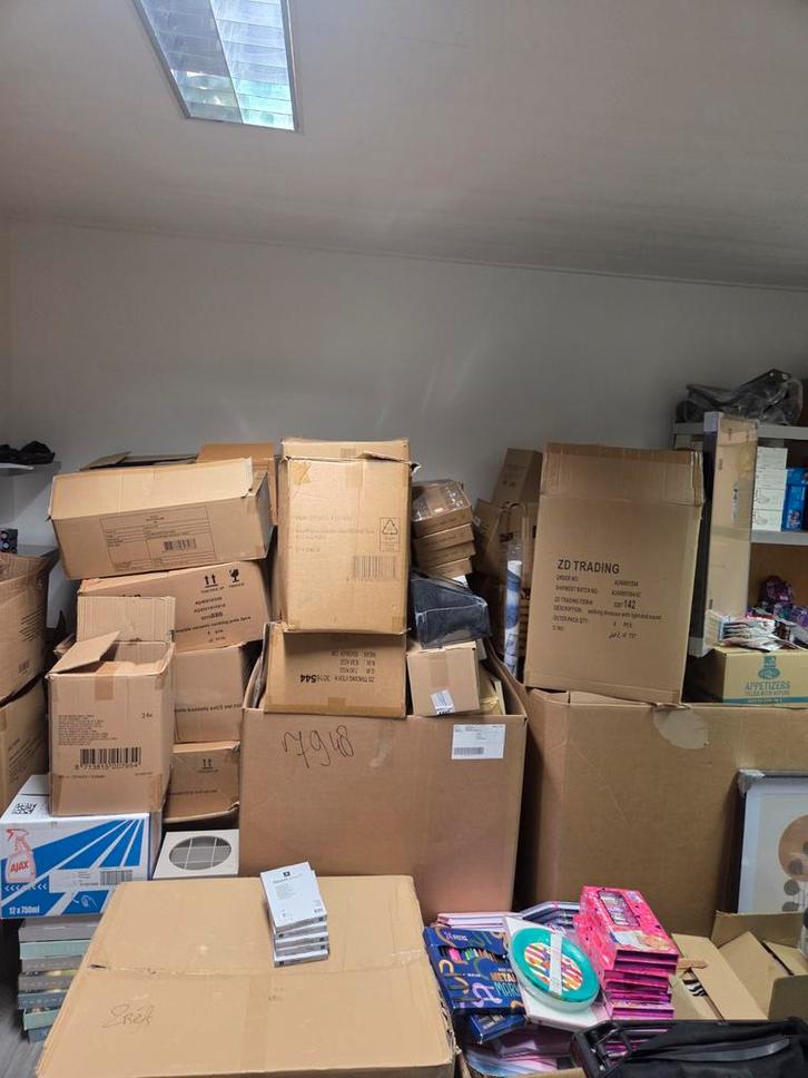 Partij diverse goederen - mix pallet discountwinkel, Diversen, Rommelmarktspullen, Ophalen of Verzenden
