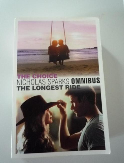 The Choice en The Longest Ride - Omnibus Nicolas Sparks, Boeken, Romans, Zo goed als nieuw, Nederland, Ophalen of Verzenden
