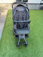 Easywalker Harvey5 Zwart - Compleet! Incl extension set, Kinderen en Baby's, Kinderwagens en Combinaties, Gebruikt, Verstelbare duwstang