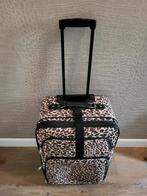 Dames Koffer panter print, Ophalen of Verzenden, Zo goed als nieuw, 60 tot 70 cm, 35 tot 45 cm