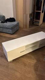 TV Meubel en Moderne Lamp - Zelf Ophalen!, Kunststof, Gebruikt, 150 tot 200 cm, Ophalen of Verzenden