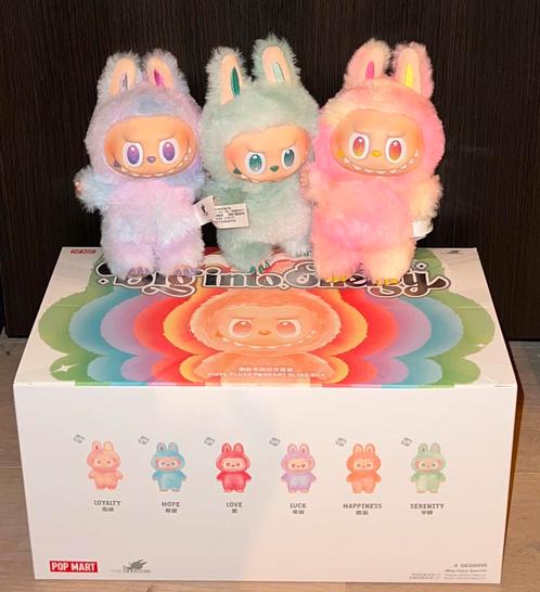 Labubu Big Into Energy V3 LUCK Pop Mart 100% Origineel, Verzamelen, Poppetjes en Figuurtjes, Nieuw, Ophalen of Verzenden