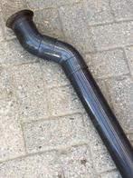 PVC uitloop bruin 80 mm met 180 cm afvoerbuis diam, 80 mm ., Doe-het-zelf en Verbouw, Ophalen, Afvoer, Gebruikt, Pvc