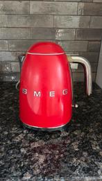 SMEG waterkoker rood, 1 tot 2 liter, Ophalen of Verzenden, Zo goed als nieuw