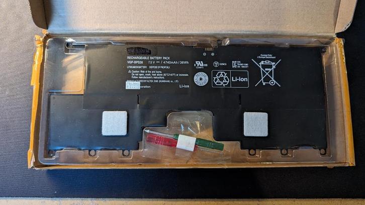 Sony Vaio SVP132 Battery 4740 mAH VGP-BPS38, Computers en Software, Accu's en Batterijen, Nieuw, Ophalen of Verzenden