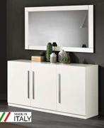 Dressoir Granada Hoogglans wit-AANBIEDING, Ophalen, Nieuw, 25 tot 50 cm