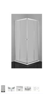 Douche Cabine. Geanodiseerde Aluminium. Van 70 tot 100 cm., Huis en Inrichting, Badkamer | Complete badkamers, Ophalen of Verzenden