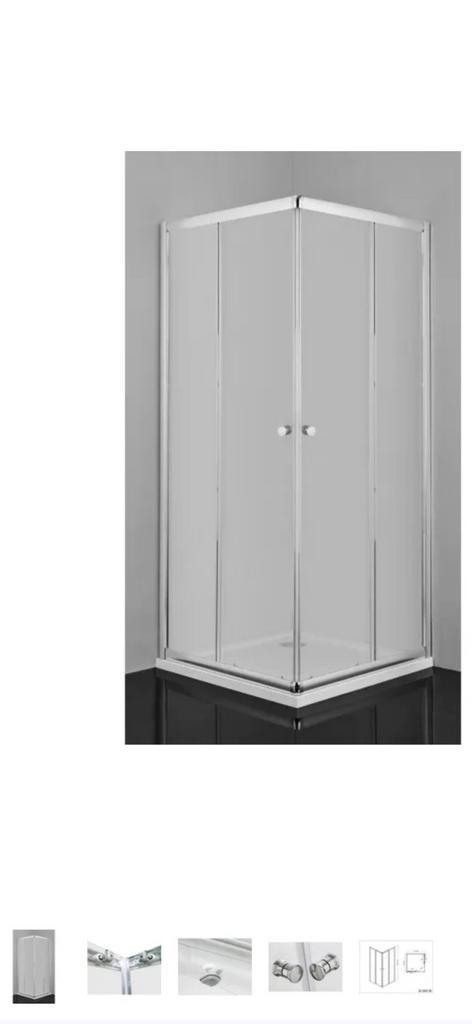 Douche Cabine. Geanodiseerde Aluminium. Van 70 tot 100 cm., Huis en Inrichting, Badkamer | Complete badkamers, Nieuw, Ophalen of Verzenden