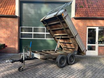 Solide kipper/ kiep aanhanger/ 301x193/ 2000 kg/ btw beschikbaar voor biedingen