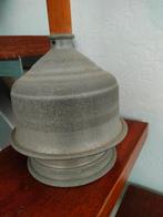 Antieke verzinkte wasstamper met houten steel, Ophalen of Verzenden, Gebruikt