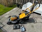 Stiga combi 55 S AE 80v accu grasmaaier, Cirkelmaaier, Ophalen, Zo goed als nieuw