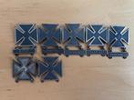 WW2 US markmanbadge/CIB/DUC/kraagspiegels/knopen, Verzenden, Landmacht, Amerika