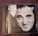 Charles Aznavour - Sans Adieu Chansons 1955-1962, Ophalen of Verzenden, Zo goed als nieuw