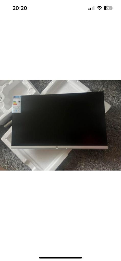 Nieuwe HP 27f Monitor - Originele Doos!, Computers en Software, Monitoren, Nieuw, 60 Hz of minder, HDMI, LED, Full HD, Onbekend