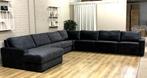 ***MEGA DEAL*** UrbanSofa / Luxe Hoekbank in Antraciet Stof, Ophalen of Verzenden, Nieuw, Vierpersoons of meer, Stof