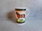 Mok Fine Bone China Annandale Farm Paard Crown Trent, Huis en Inrichting, Ophalen of Verzenden, Zo goed als nieuw, Overige stijlen