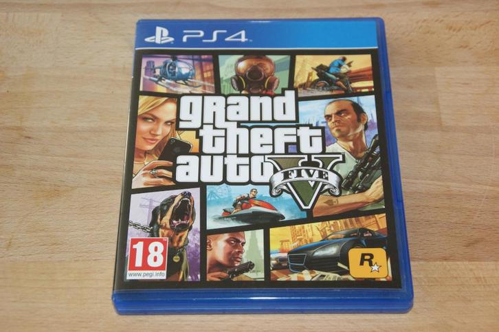 Grand Theft Auto V / GTA 5 (ps4), Spelcomputers en Games, Games | Sony PlayStation 4, Gebruikt, Avontuur en Actie, 1 speler, Vanaf 18 jaar