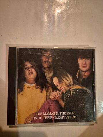 The Mamas & The Papas - 16 of their greatest hits. Cd. 1986
 beschikbaar voor biedingen