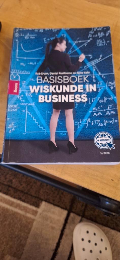 Basisboek Wiskunde in Business, Boeken, Schoolboeken, Zo goed als nieuw, Overige niveaus, Ophalen of Verzenden