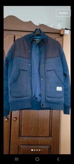 Jack & Jones Winterjas Blauw Maat L - Gebruikt, Ophalen of Verzenden
