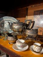 Verzilverd Engels thee servies, Antiek en Kunst, Ophalen of Verzenden