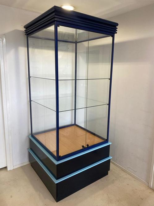 SDB Vitrinekasten, Huis en Inrichting, Kasten | Vitrinekasten, Zo goed als nieuw, 200 cm of meer, 50 tot 100 cm, 75 cm of meer