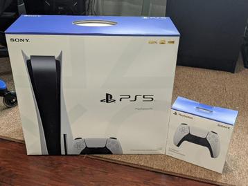 PlayStation 5 disc +controller (Nieuw) beschikbaar voor biedingen