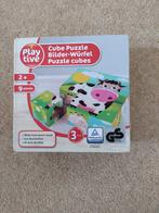 Blokken puzzel, 6 verschillende puzzels, Een of twee spelers, Ophalen of Verzenden, Gebruikt, Lidl