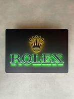 Reclamebord Rolex logo glans 40x57cm aluminium, Ophalen of Verzenden, Nieuw, Reclamebord